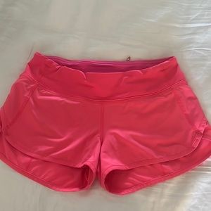 Lululemon Speed up Shorts Pink Heartthrob